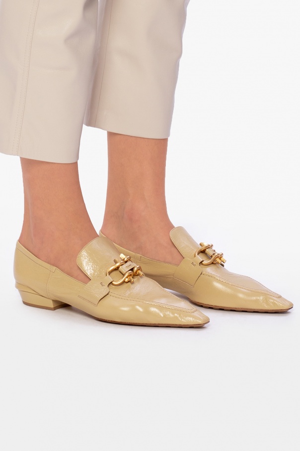 【BOTTEGA VENETA】 Madame Mocassins Bottega Veneta Madame Mocassins in White Zebra | FWRD